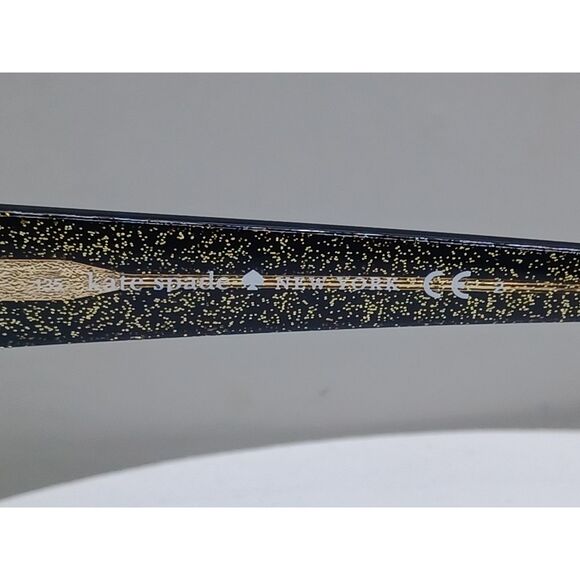 Kate Spade New York Johanna/S 53-17-135 Black and Gold Square Frame Sunglasses - Picture 14 of 16